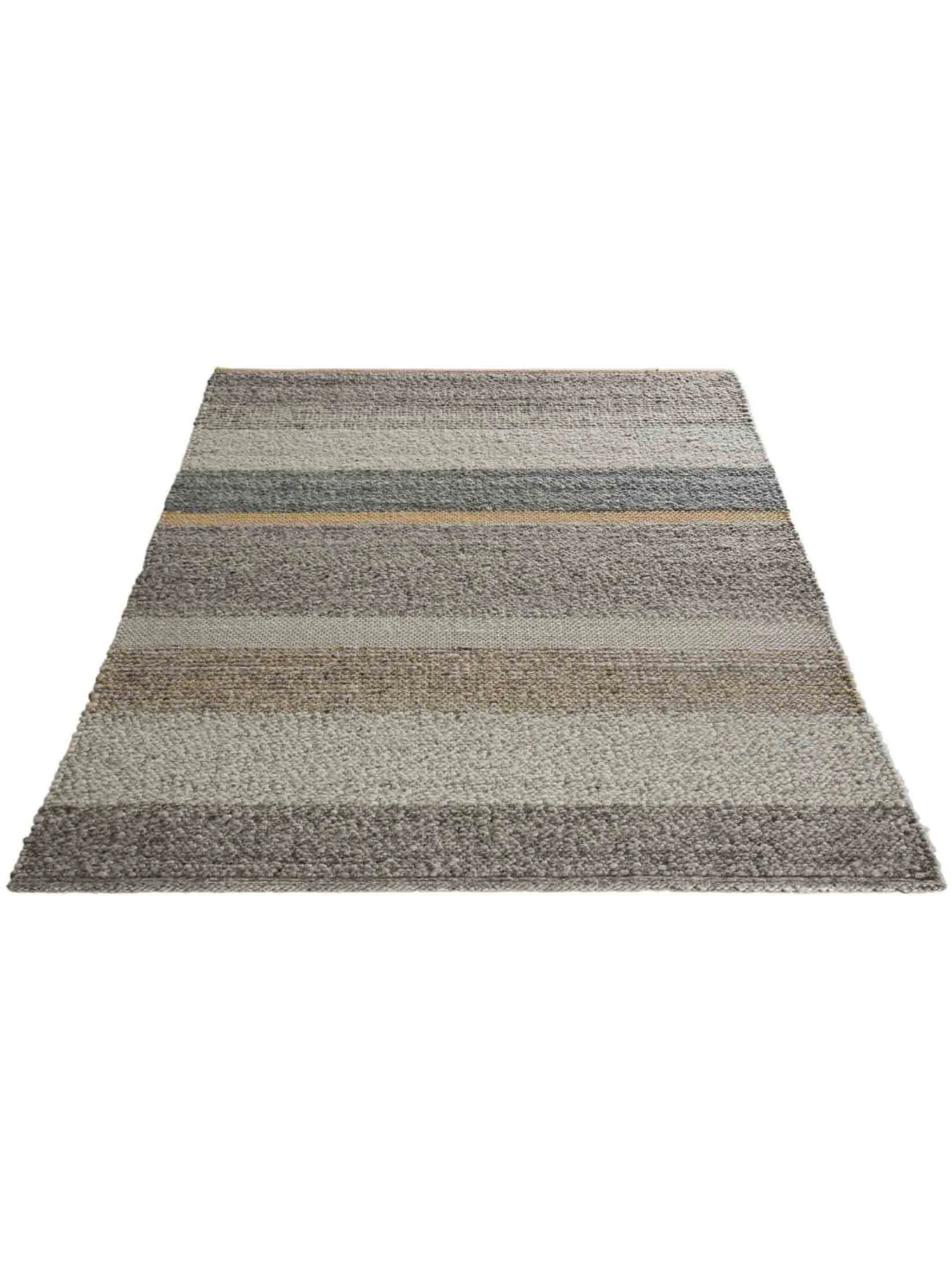 Woll-Teppich, Multi-Grey 5 Woll-Teppich, Multi-Grey – Bild 3