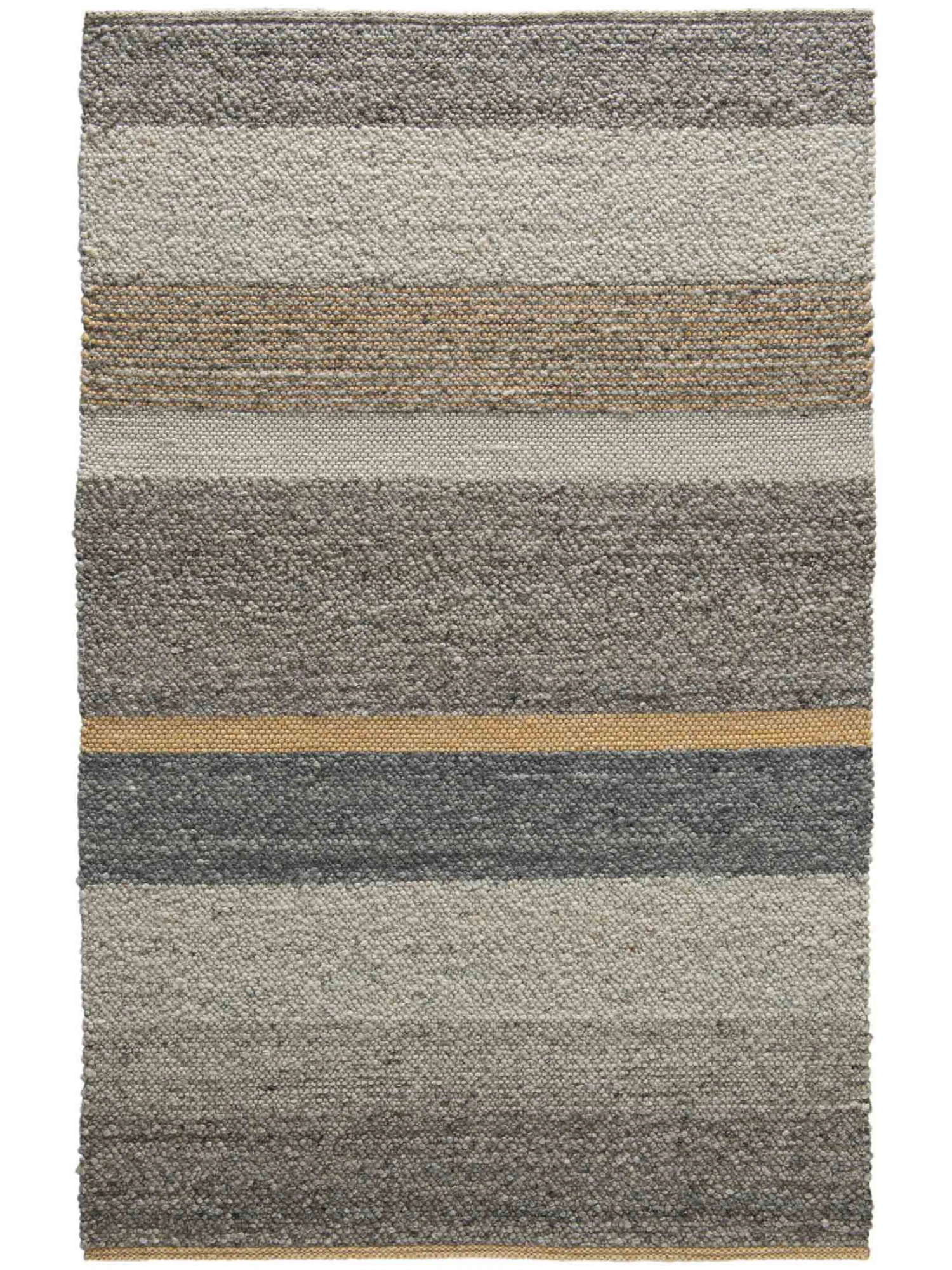 Woll-Teppich, Multi-Grey 4 Woll-Teppich, Multi-Grey – Bild 2