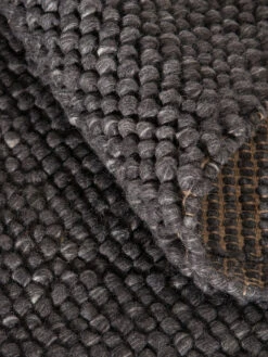 Woll-Teppich, Charcoal -Einrichtungsgeschäft Helsingborg Wollteppich dunkelgrau charcoal wel