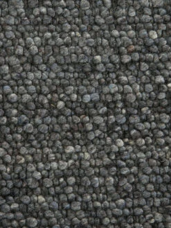 Woll-Teppich, Ice -Einrichtungsgeschäft Hillsand HandwebTeppich Dunkelgrau Ice lup