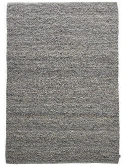 Woll-Teppich, Loft Grey -Einrichtungsgeschäft Hillsand HandwebTeppich Grau LoftGrey 170x240 pla