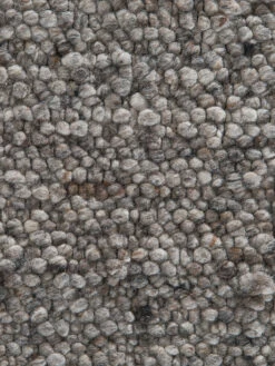 Woll-Teppich, Loft Grey -Einrichtungsgeschäft Hillsand HandwebTeppich Grau LoftGrey lup2