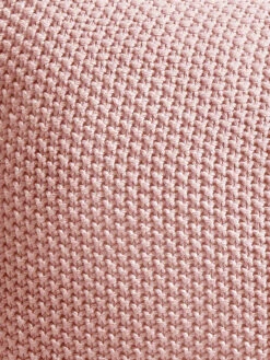 Strickkissen, Altrosa -Einrichtungsgeschäft Hygge Sofakissen rosa Altrosa lup