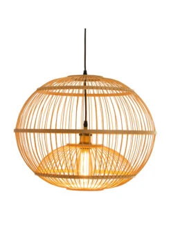 Hängeleuchte, Natur 11 Hängeleuchte, Natur -Einrichtungsgeschäft Iwato Pendelleuchte Hellbraun Natur 45x50 per1