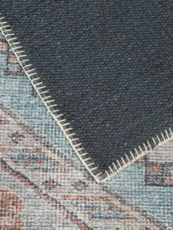 Vintage-Teppich, Blau -Einrichtungsgeschäft Jampur VintageTeppich Grau Blau 160x230 wel