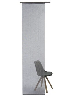 Flächenvorhang, Anthrazit -Einrichtungsgeschäft Jella Flaechenvorhang Dunkelgrau Anthrazit 60x245 pla2