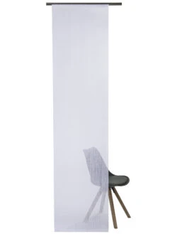 Flächenvorhang, Weiss -Einrichtungsgeschäft Jella Flaechenvorhang Weiss 60x245 pla2