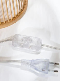 Tischleuchte, Bambus -Einrichtungsgeschäft Kadoma Tischleuchte Beige Bambus 30x30x30 lup3