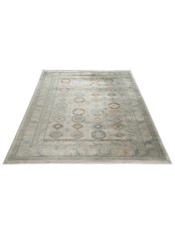 Vintage-Teppich, Blau/Gold -Einrichtungsgeschäft Kayseri VintageTeppich Gold BlauGold 200x290 fper