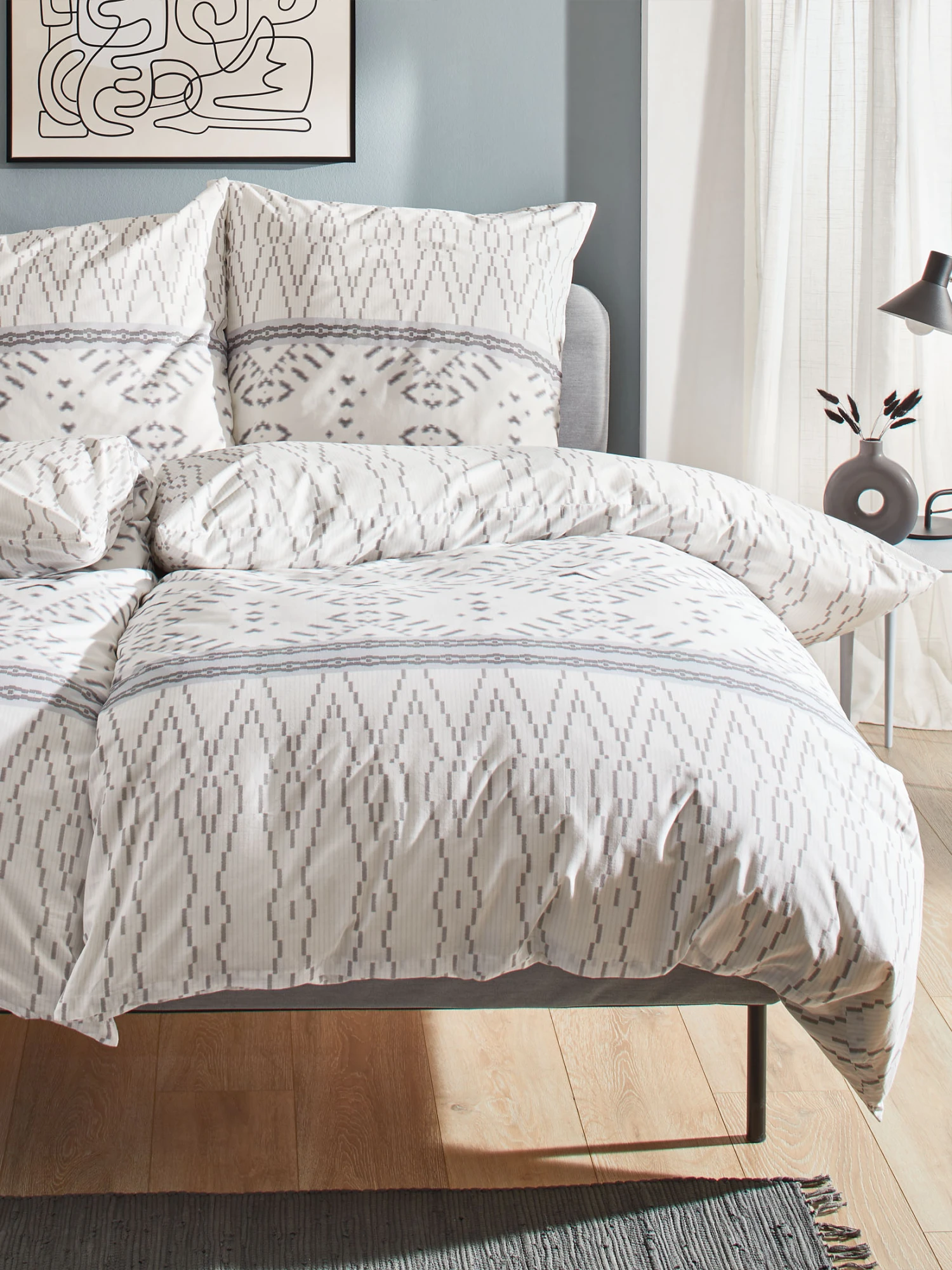 Renforcé-Bettwäsche, Offwhite 3 Renforcé-Bettwäsche, Offwhite