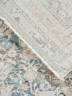 Vintage-Teppich, Bleu -Einrichtungsgeschäft Kingfield VintageTeppich Blau Bleu 200x290 wel