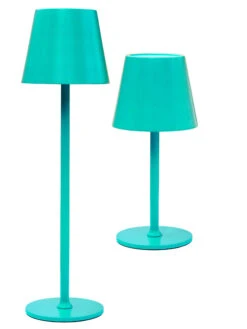 Tischleuchte, Grün -Einrichtungsgeschäft Kitsilano LEDTischleuchte Tuerkis Gruen per