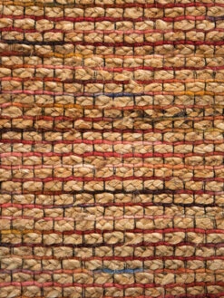 Hanf-Teppich, Multired -Einrichtungsgeschäft Laelia FlachgewebeTeppich Terrcotta Multired 190x280 lup