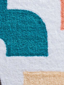 Titelseite -Einrichtungsgeschäft Latigo Badteppich Mehrfarbig Apricot lup