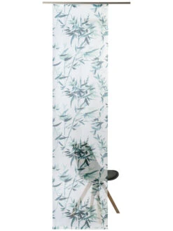 Flächenvorhang, Jade -Einrichtungsgeschäft Letizia Gardine Flaechenvorhang Gruen Jade 60x245 pla2