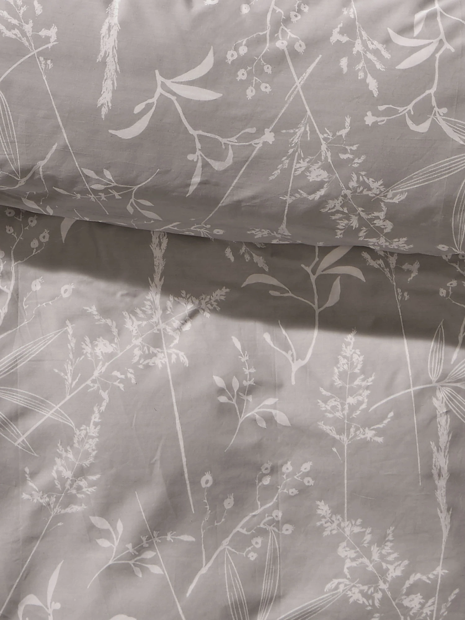 Renforcé-Bettwäsche, Grau 5 Renforcé-Bettwäsche, Grau – Bild 3