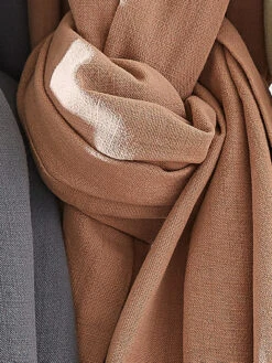 Decke, Erde -Einrichtungsgeschäft Manessa Decke Terracotta Erde 150x200 lup