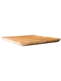 Deko-Tablett, Natur -Einrichtungsgeschäft MangoSquareTray DekoTablett braun Natur 41x41x22C5 per2