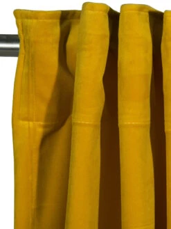 Vorhang Mit Gardinenband, Senf -Einrichtungsgeschäft Marilana Gardine verdeckteSchlaufe Gelb Senf 140x245 lup1