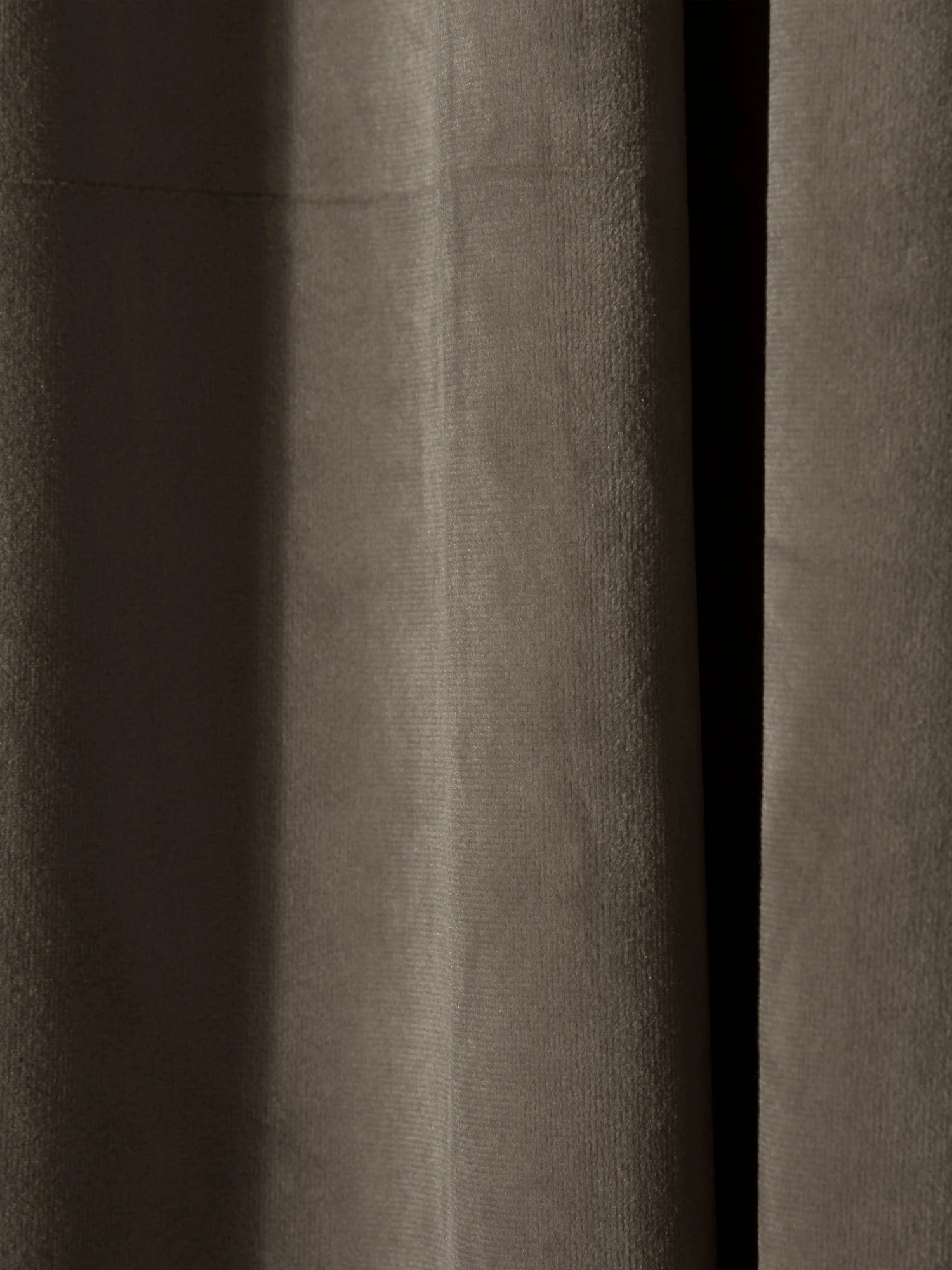 Vorhang Mit Gardinenband, Taupe 7 Vorhang Mit Gardinenband, Taupe – Bild 5