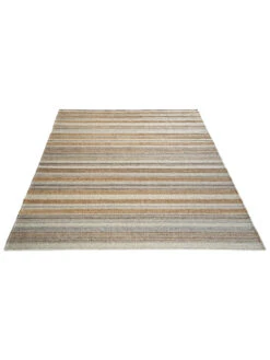 Baumwoll-Teppich, Sand Stripes -Einrichtungsgeschäft Miana FlachgewebeTeppich Beige SandStripes 200x300 fper