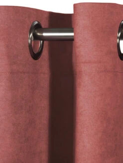 Ösenschal, Mediterranean 10 Ösenschal, Mediterranean -Einrichtungsgeschäft Milla Gardine Oesenschal Rosa Mediterran 140x245 lup1