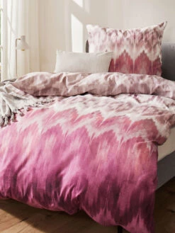 Renforcé-Bettwäsche, Fuchsia