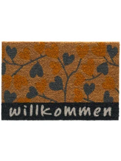 Fußmatte, Willkommen -Einrichtungsgeschäft MyGarden Fussmatte Braun Willkommen 40x60 pla