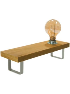 Tischleuchte, Hellbraun -Einrichtungsgeschäft MyStage Tischleuchte Hellbraun 13x40x15 per3