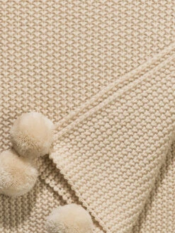 Decke, Rainy Day -Einrichtungsgeschäft Mysa Decke creme RainyDay 150x200 lup