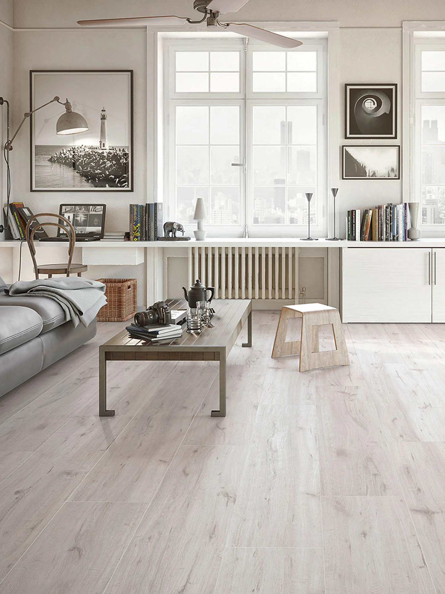 Klick-Laminat, Shiny White Oak 62277 3 Klick-Laminat, Shiny White Oak 62277