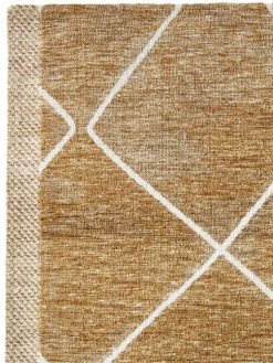 Moderner Teppich, Safran -Einrichtungsgeschäft Nikkala ModernerTeppich Gelb Safran 170x240 lup