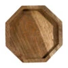 Deko-Tablett, Natural -Einrichtungsgeschäft Octagon DekoTablett Braun Natural 22x24 pla