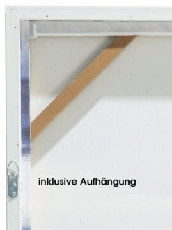 Leinwand-Druck-handbemalt, Blau 11 Leinwand-Druck-handbemalt, Blau -Einrichtungsgeschäft Orkan Druckgerahmt Beige Blau 50x70 ruk