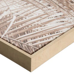 Leinwand-Druck-gerahmt, Beige -Einrichtungsgeschäft Palmela Druckgerahmt Braun Beige 80x120 lup2