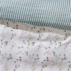 Satin-Bettwäsche, Grün -Einrichtungsgeschäft Paluma Bettwaesche Gruen 135x200 lup