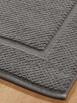 Badematte, Graphit -Einrichtungsgeschäft PortoAlegra Badematte grau graphit lup