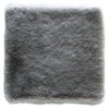Sitzauflage, Anthrazit -Einrichtungsgeschäft Ranua Kunstfell Sitzkissen Dunkelgrau Anthrazit 35x35 pla