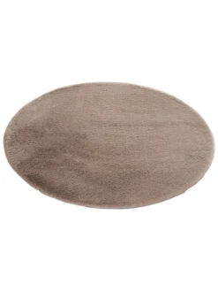Kunstfell-Teppich, Cappuccino 8 Kunstfell-Teppich, Cappuccino -Einrichtungsgeschäft Ranua Kunstfellteppich braun cappuccino rund100 fper