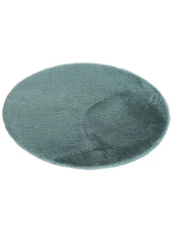 Kunstfell-Teppich, Jade -Einrichtungsgeschäft Ranua Kunstfellteppich tuerkis Jade rund100 fper