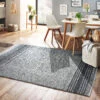 Flachgewebe-Teppich, Dark Grey 2 Flachgewebe-Teppich, Dark Grey -Einrichtungsgeschäft Roedsand FlachgewebeTeppich Dunkelgrau DarkGrey 170x240 mil