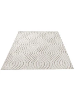 Moderner Teppich, Offwhite -Einrichtungsgeschäft Rombo ModernerTeppich Creme Offwhite 160x230 fper