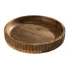 Deko-Schale, Natural -Einrichtungsgeschäft Ruffle DekoSchale Braun Natural 25x25 per