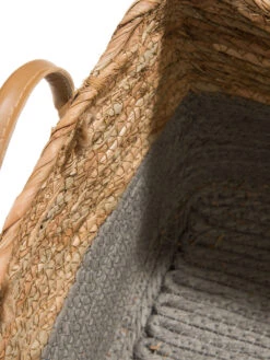 Korb, Grau/Natur -Einrichtungsgeschäft Rurop Korb Grau GrauNatur 30x30x22 lup2