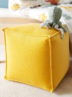 Pouf, Senf 8 Pouf, Senf -Einrichtungsgeschäft Samson Pouf Gelb Senf 40x40 mil