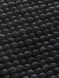 Sitzauflage, Black -Einrichtungsgeschäft Sannerud Filzkugel Sitzkissen schwarz Black 40x40 lup