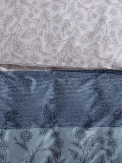 Satin-Bettwäsche, Blaugrün -Einrichtungsgeschäft Sarobi Bettwaesche Blau Blaugruen 135x200 lup