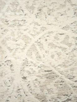 Vintage-Teppich, Ivory -Einrichtungsgeschäft Silverdale VintageTeppich Grau Silber 160x230 lup