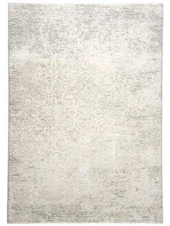 Vintage-Teppich, Ivory -Einrichtungsgeschäft Silverdale VintageTeppich Grau Silber 160x230 pla