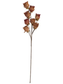 Kunstblume, Orange -Einrichtungsgeschäft Softflower Kunstblume Terra Orange 103 pla